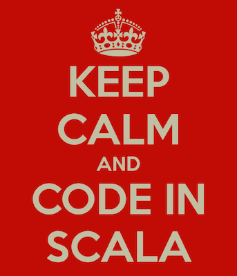 keep calm and code in scala
